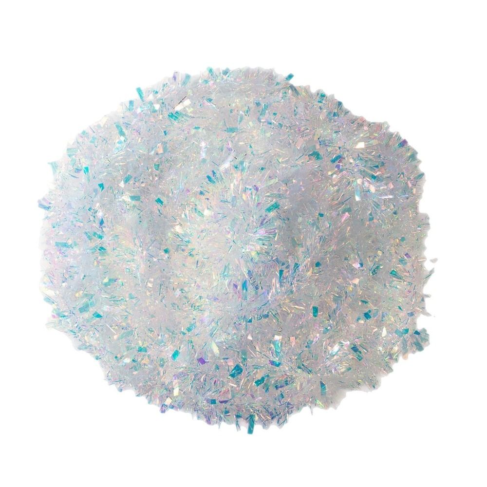 Tinsel Garland Decoration - ริบบิ้นตกแต่งคริสต์มาส 2 เมตร/9 ซม. แถบสีสันสดใส สำหรับทำพวงหรีดคริสต์มาสแบบ