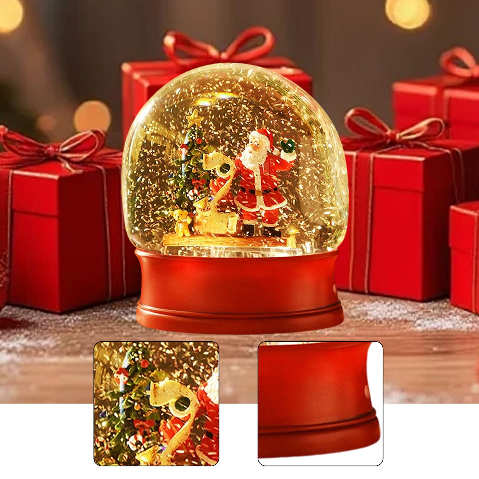 กล่องดนตรีลูกโลกหิมะคริสต์มาส  - Snow Globe Musical บทวิจารณ์และราคา