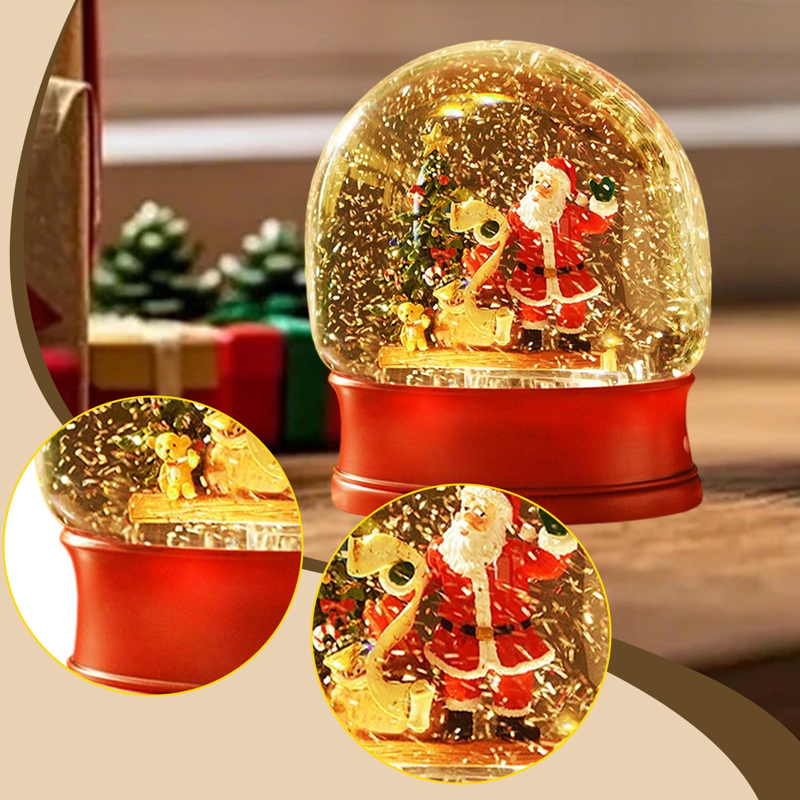 กล่องดนตรีลูกโลกหิมะคริสต์มาส  - Snow Globe Musical บทวิจารณ์และราคา