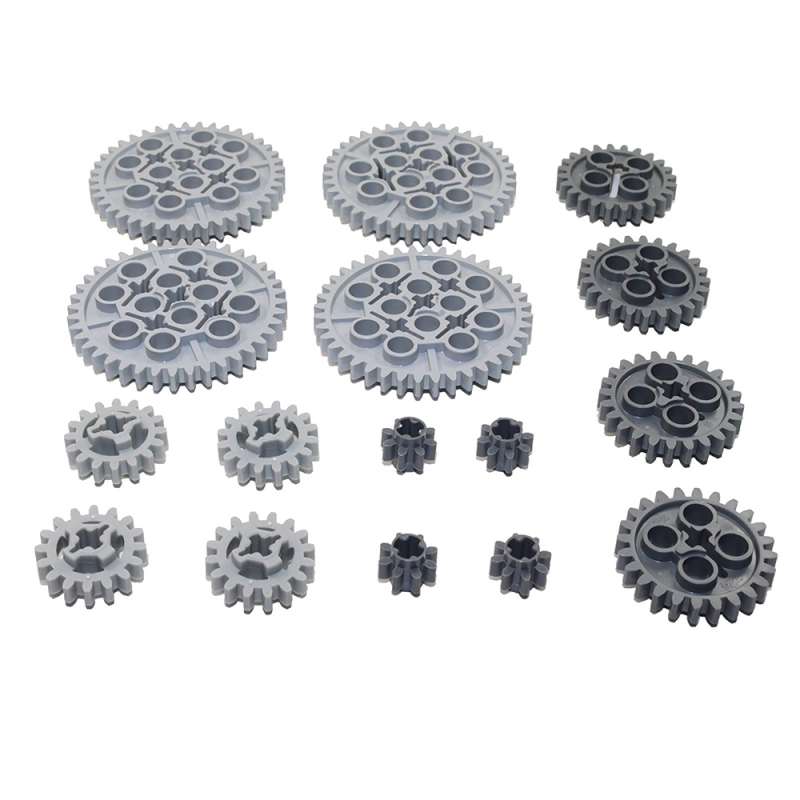 16ชิ้นเกียร์บล็อกตัวต่อฟันเฟือ - Lego Set Technic บทวิจารณ์และราคา