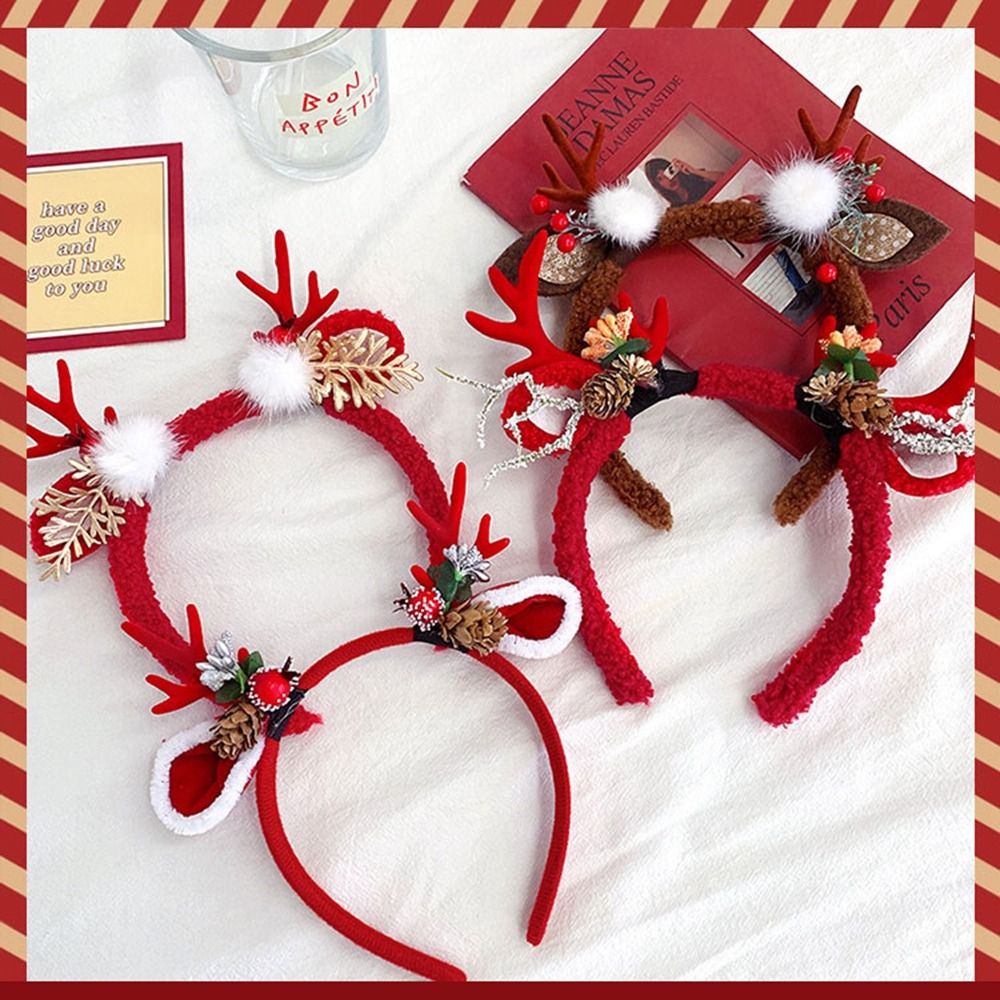 ที่คาดผมคริสต์มาสสุดน่ารัก ที่ - Reindeer Antlers Headband บทวิจารณ์และราคา