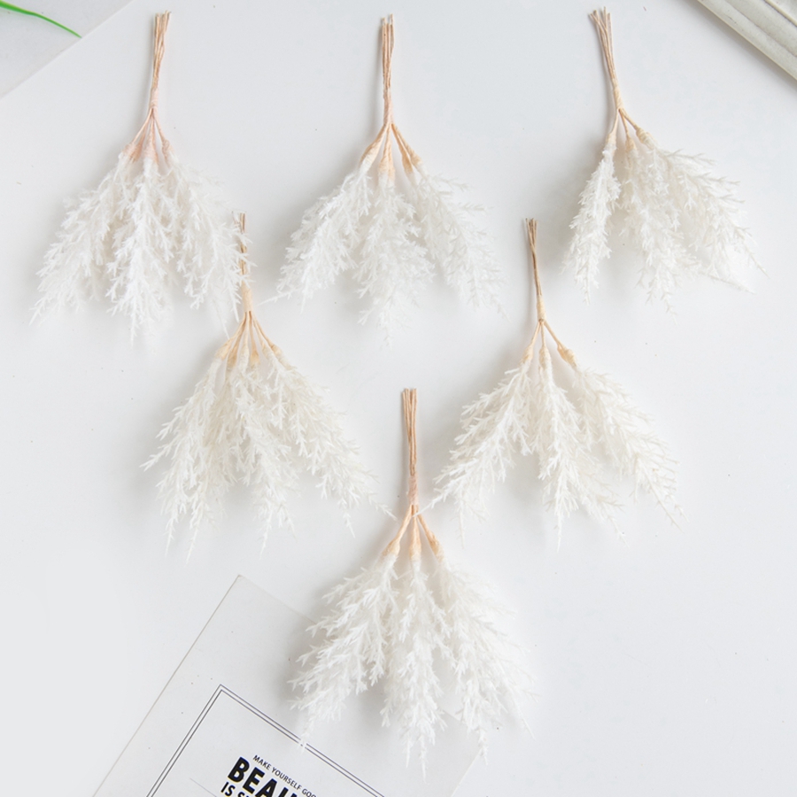 กิ่งไม้ปลอมพืชเทียมสีทองสีเงิน - Christmas Wreath Fake บทวิจารณ์และราคา