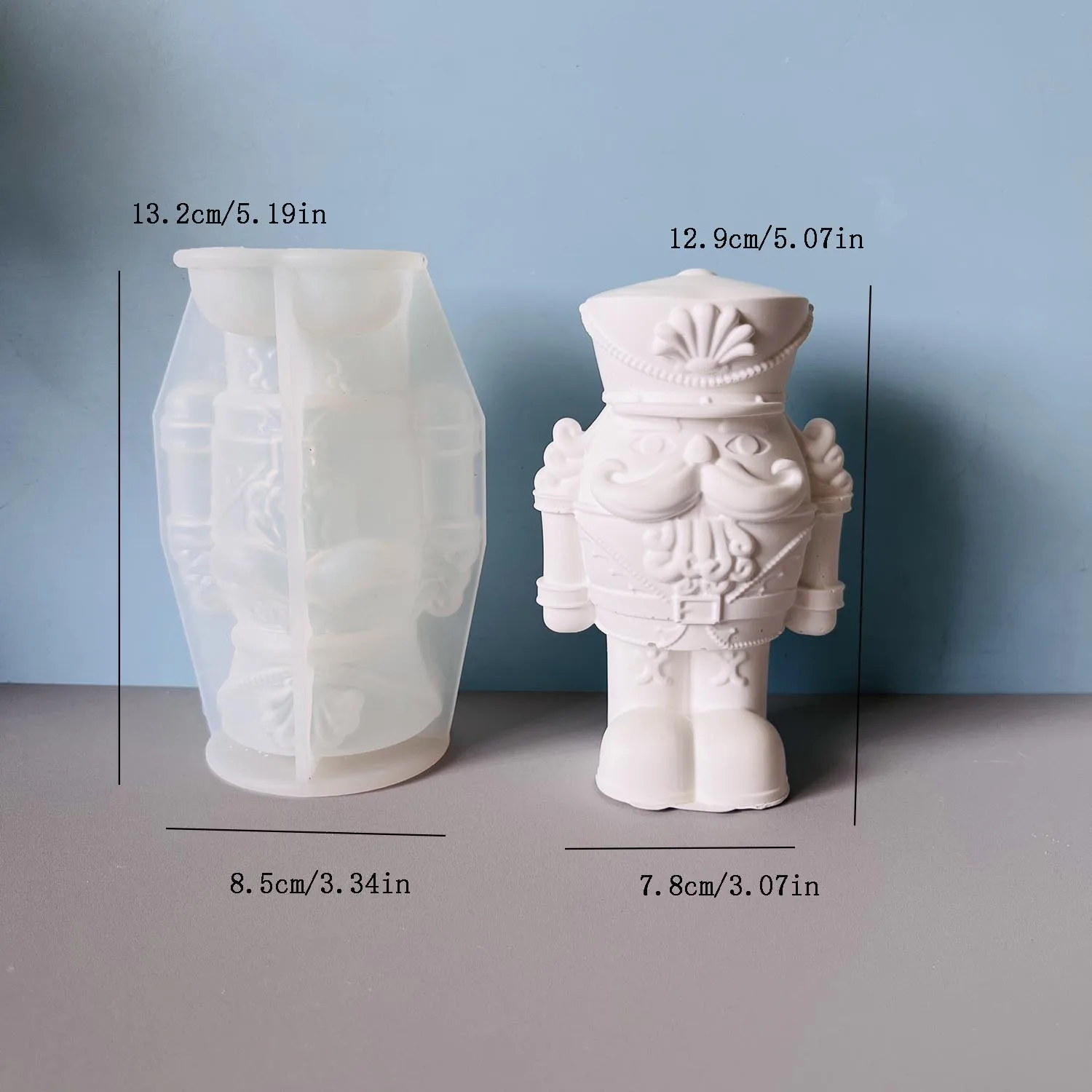 แม่พิมพ์ซิลิโคนรูปนัทแครกเกอร์ - Nutcracker Figurine บทวิจารณ์และราคา
