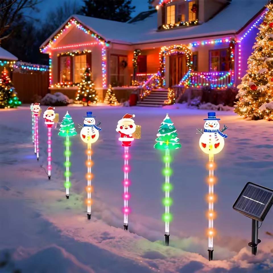 ชุดไฟสนามหญ้าพลังงานแสงอาทิตย์ - Christmas Lights Outdoor บทวิจารณ์และราคา