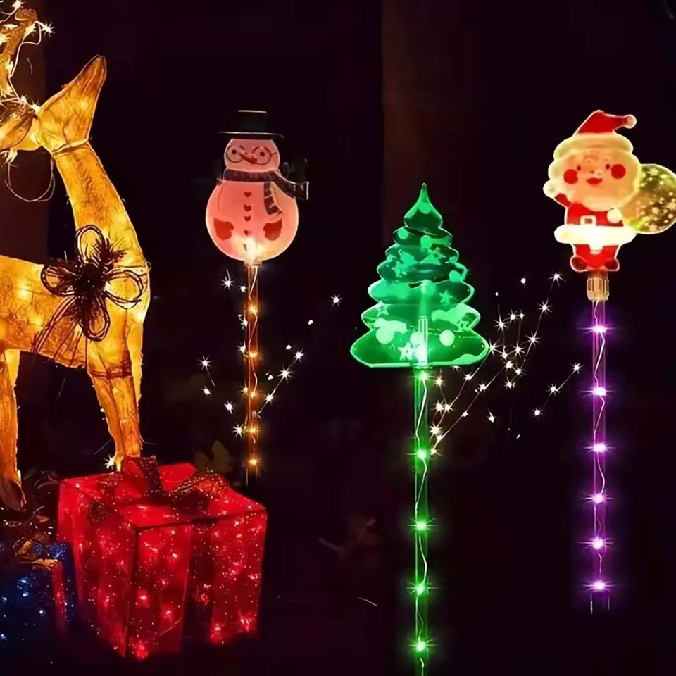 ชุดไฟสนามหญ้าพลังงานแสงอาทิตย์ - Christmas Lights Outdoor บทวิจารณ์และราคา