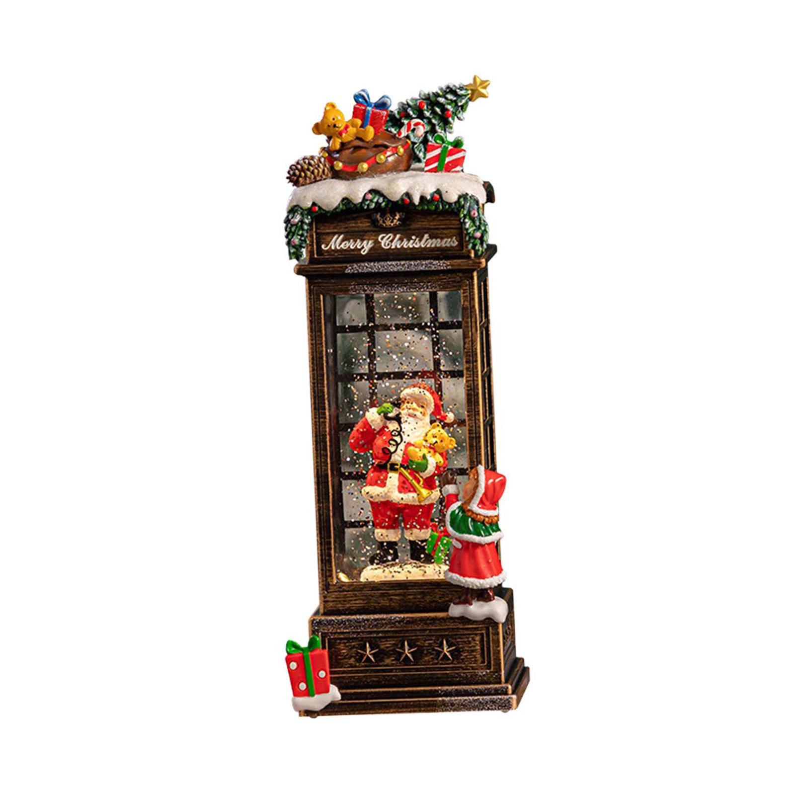 ลูกโลกหิมะดนตรีคริสต์มาสพร้อมน - Snow Globe Musical บทวิจารณ์และราคา