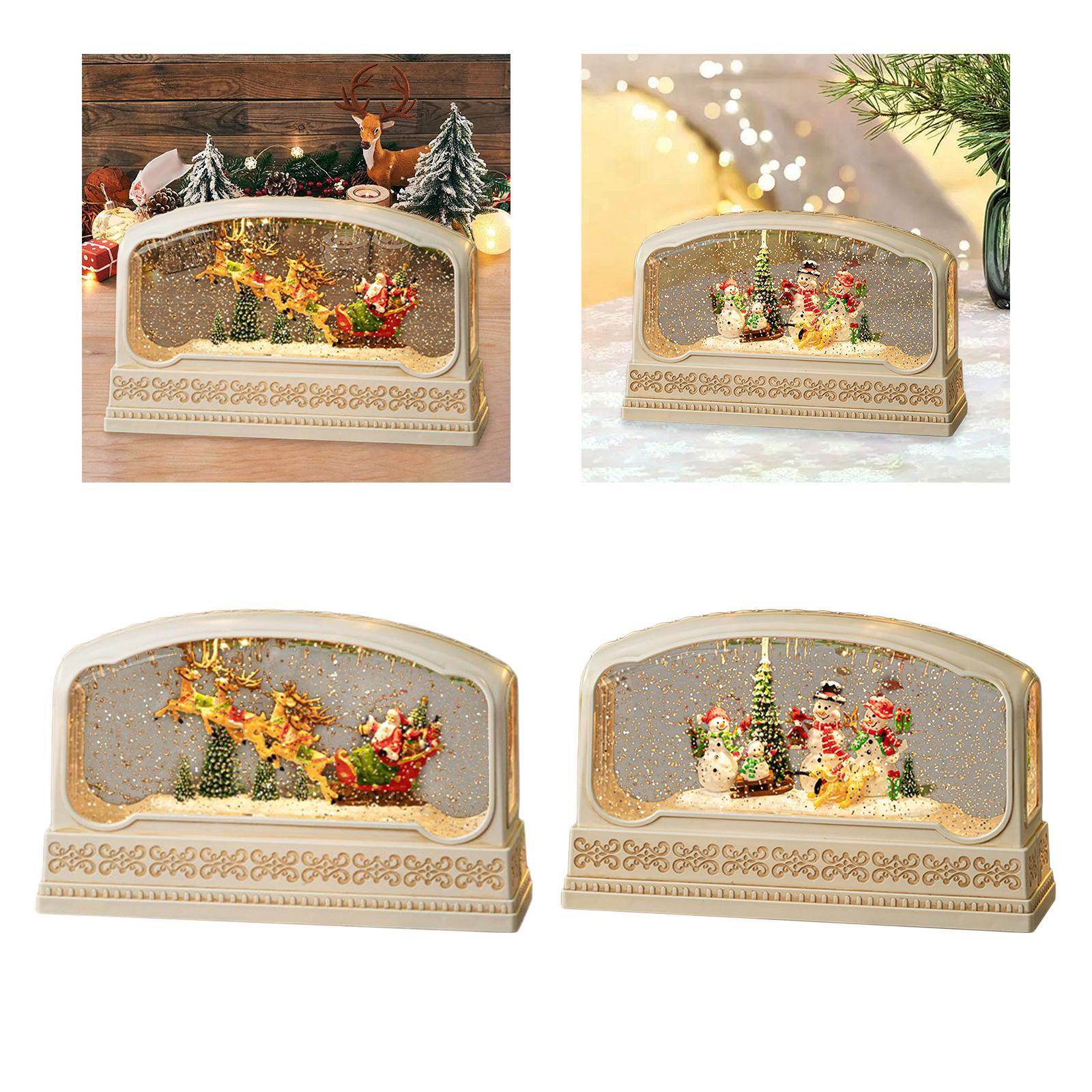 กล่องดนตรีลูกโลกหิมะเรืองแสง ค - Snow Globe Musical บทวิจารณ์และราคา