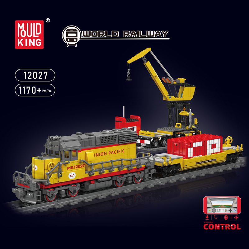 ตัวต่อ Mould King 12027 รถไฟเท - Lego Set Technic บทวิจารณ์และราคา