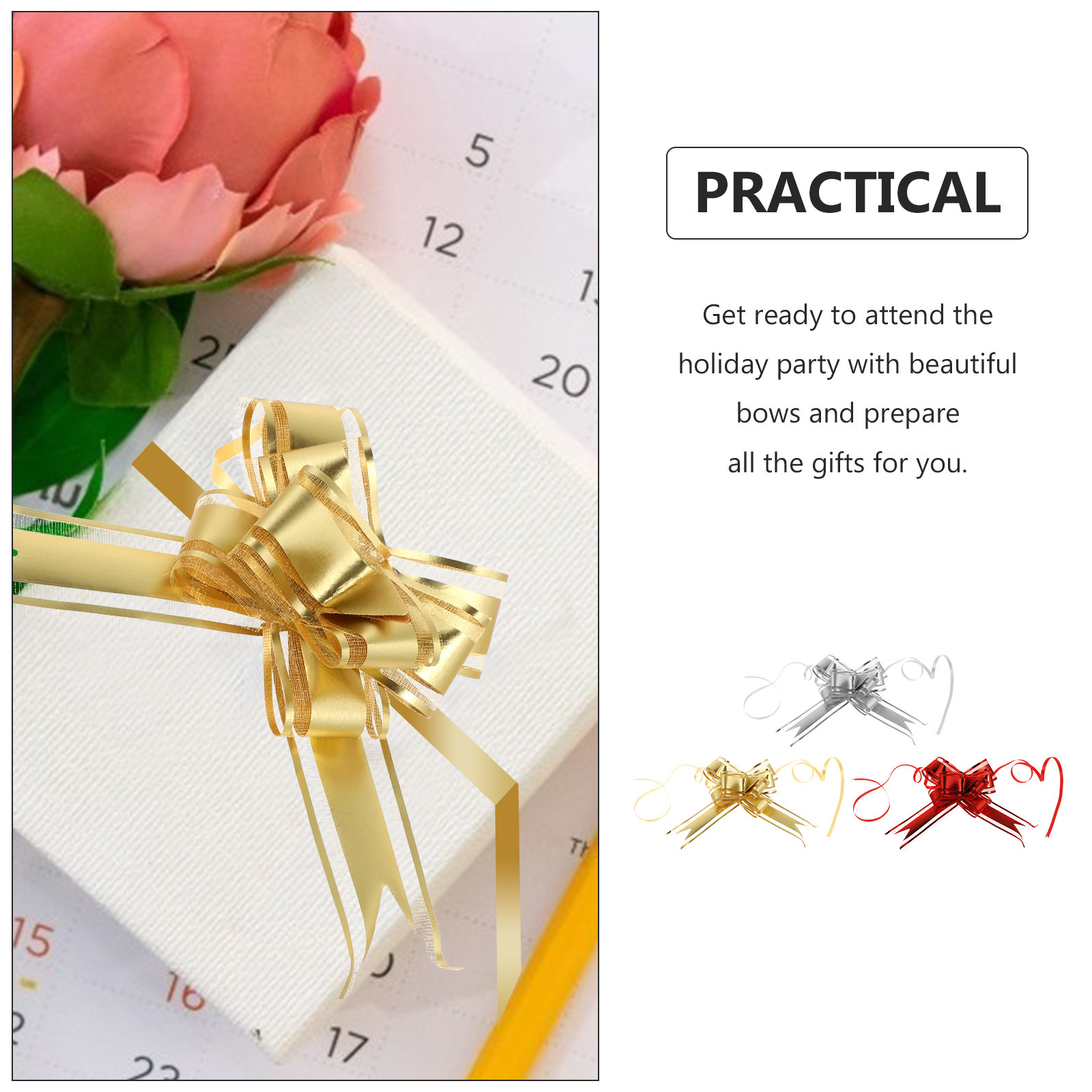 ชุดโบว์ดึงตกแต่ง 30 ชิ้น ใช้งา - Gift Box Wrap Set บทวิจารณ์และราคา