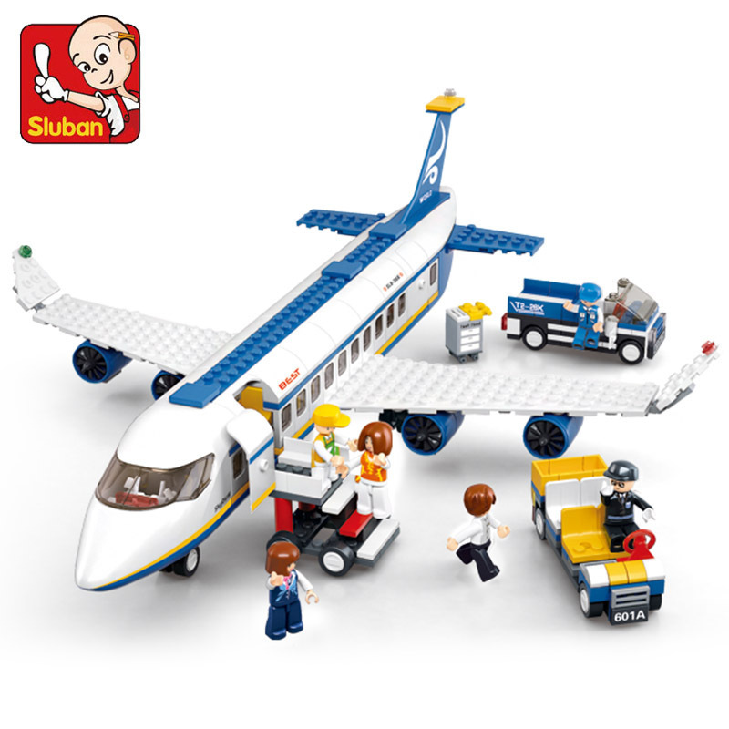 SLUBAN Cityการบินสนามบินเครื่อ - Lego Set Creator บทวิจารณ์และราคา